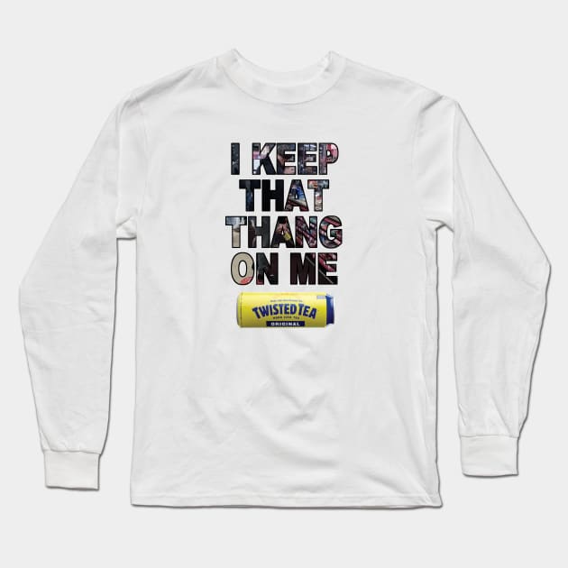 Twisted Tea Thang Long Sleeve T-Shirt by Comixdesign